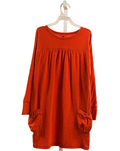 TEA  ORANGE    KNIT DRESS