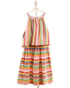 CREWCUTS  MULTI-COLOR  STRIPED  DRESS