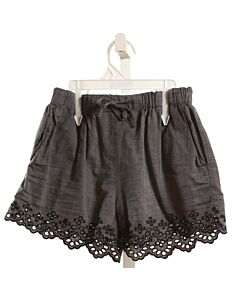 CREWCUTS  CHAMBRAY    SHORTS WITH EYELET TRIM