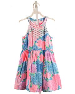 LILLY PULITZER BLUE FLORAL DRESS