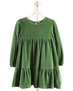 MINI BODEN GREEN VELVET DRESS