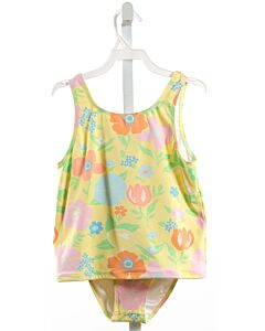 THE BEAUFORT BONNET COMPANY  YELLOW  FLORAL  2-PIECE SWIMSUIT