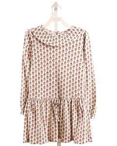 LILA + HAYES  RED  PRINT  KNIT DRESS