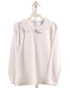 BELLA BLISS  WHITE    KNIT SS SHIRT
