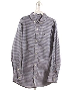 VINEYARD VINES  BLUE  PLAID  DRESS SHIRT