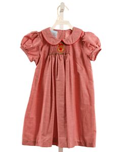 SOUTHERN SUNSHINE KIDS  RED  GINGHAM SMOCKED DRESS