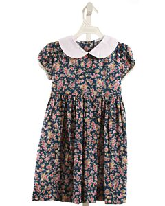 LITTLE ENGLISH  NAVY  FLORAL  DRESS