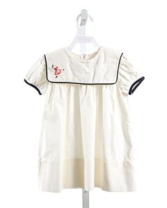 LULLABY SET  WHITE CORDUROY  DRESS