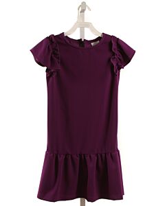 FLORENCE EISEMAN  PURPLE KNIT   DRESS