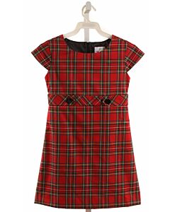 FLORENCE EISEMAN  RED  PLAID  DRESS