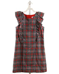 FLORENCE EISEMAN  RED  PLAID  DRESS