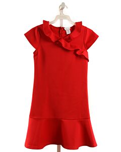 FLORENCE EISEMAN  RED KNIT   PARTY DRESS