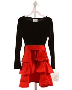 MAGGIE BREEN  RED VELVET   PARTY DRESS