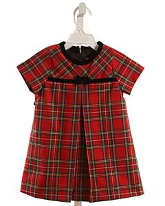 FLORENCE EISEMAN  RED  PLAID  DRESS
