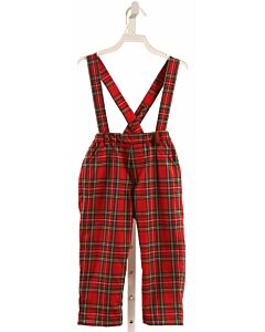 FLORENCE EISEMAN  RED  PLAID  LONGALL