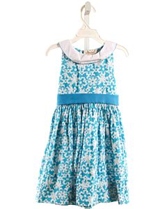 ROSALINA  AQUA  FLORAL  DRESS