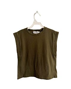 MOLLY BRACKEN FOREST GREEN SLEEVELESS SHIRT