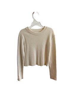 ZARA WHITE KNIT LS SHIRT