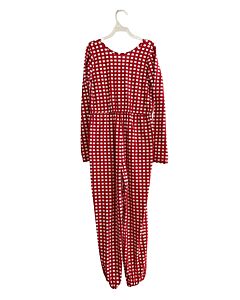 HANNA ANDERSSON  RED  WINDOWPANE  KNIT ROMPER