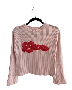 HAPPILY GREY  PINK    SWEATER
