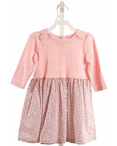 BISBY BY LITTLE ENGLISH  PINK  FLORAL  DRESS