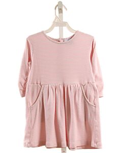 EYELET & IVY  PINK  STRIPED  KNIT LS SHIRT