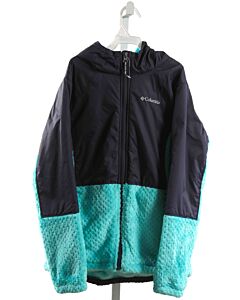 COLUMBIA  BLUE FLEECE   OUTERWEAR