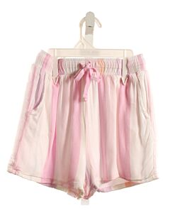 SPLENDID  PINK  STRIPED  SHORTS