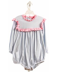STITCHY FISH  BLUE  STRIPED  KNIT BUBBLE
