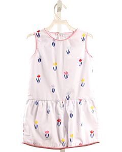 THE BEAUFORT BONNET COMPANY  WHITE  FLORAL  ROMPER