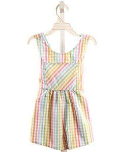 THE BEAUFORT BONNET COMPANY  PINK  GINGHAM  ROMPER
