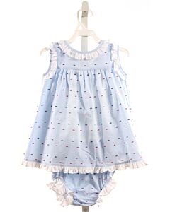 BELLA BLISS  BLUE SWISS DOT   2-PIECE OUTFIT