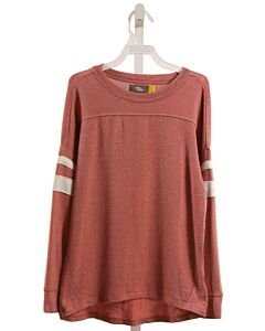 RUMI + RYDER  PINK    KNIT LS SHIRT