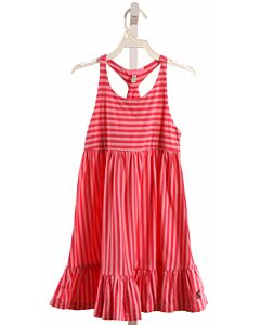 JOULES  HOT PINK  STRIPED  KNIT DRESS