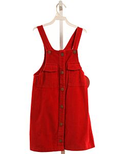 BISBY BY LITTLE ENGLISH RED CORDUROY DRESS