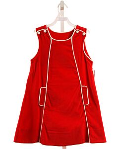 LULLABY SET  RED CORDUROY   DRESS
