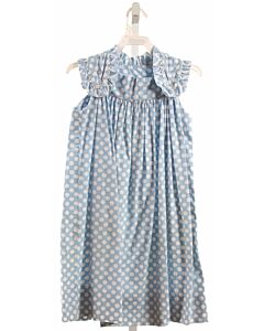 LULLABY SET  LT BLUE  POLKA DOT  DRESS
