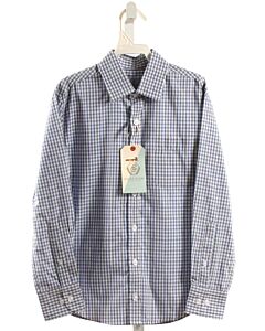 CLASS CLUB  BLUE  GINGHAM  DRESS SHIRT