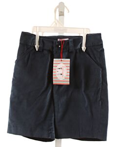 LA COQUETA  NAVY VELVET   SHORTS