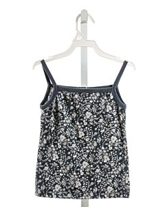 MABO  BLUE  FLORAL  SLEEVELESS SHIRT