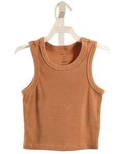 RYLEE & CRU  BROWN    KNIT TANK