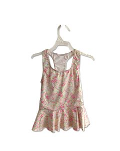 NO TAG  PINK  FLORAL  RASH GUARD