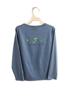 PRODOH  BLUE    KNIT LS SHIRT