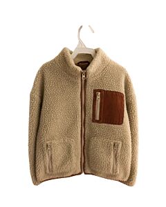 RYLEE & CRU  BROWN FLEECE   OUTERWEAR