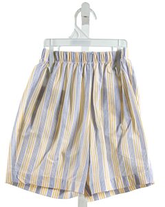 BELLA BLISS  YELLOW  STRIPED  SHORTS