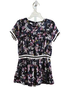 SPLENDID  NAVY  FLORAL  DRESS