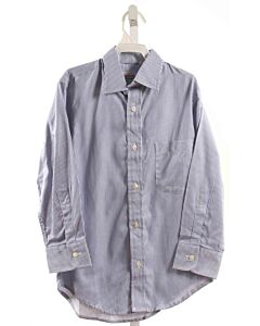 CULWELL & SON  BLUE  STRIPED  DRESS SHIRT