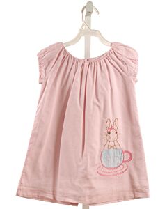 DONDOLO  PINK   EMBROIDERED DRESS