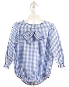 THE BEAUFORT BONNET COMPANY  BLUE  GINGHAM  SHIRT-LS