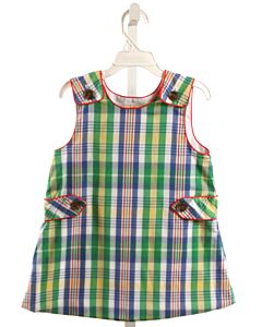 THE BEAUFORT BONNET COMPANY  GREEN  PLAID  DRESS